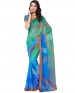 Printed Georgette Designer saree- 1063B